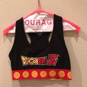 Dragonball Z sports bra